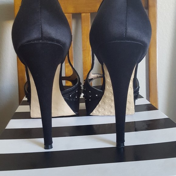 Betsey Johnson Diamond Rhinestone stilettos - Picture 3 of 5